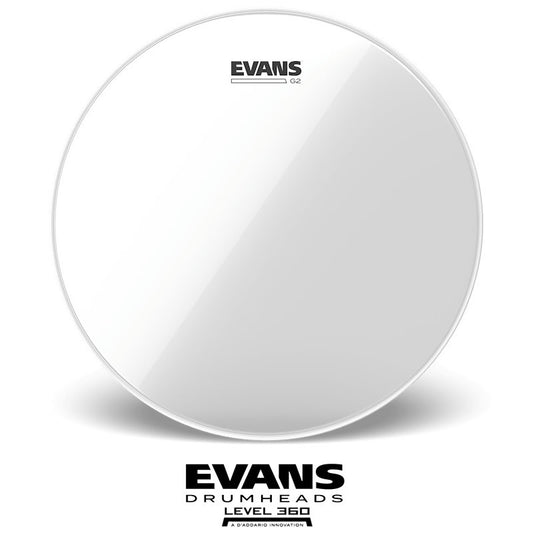 Evans Drumheads TT12G2 G2 Clear Tom Batter, 12"