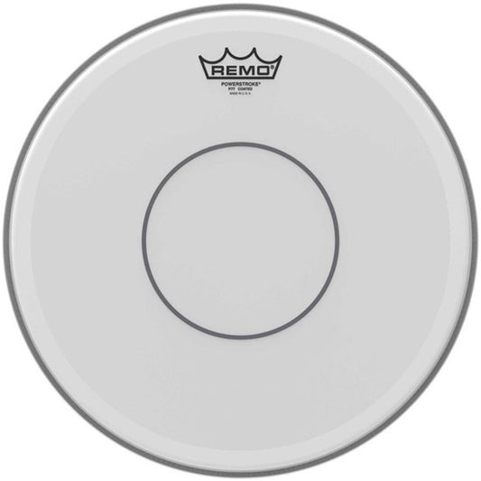 Remo P7-0114-C2 Powerstroke 77 Coated Clear Dot Snare Drumhead - Top Clear Dot, 14"